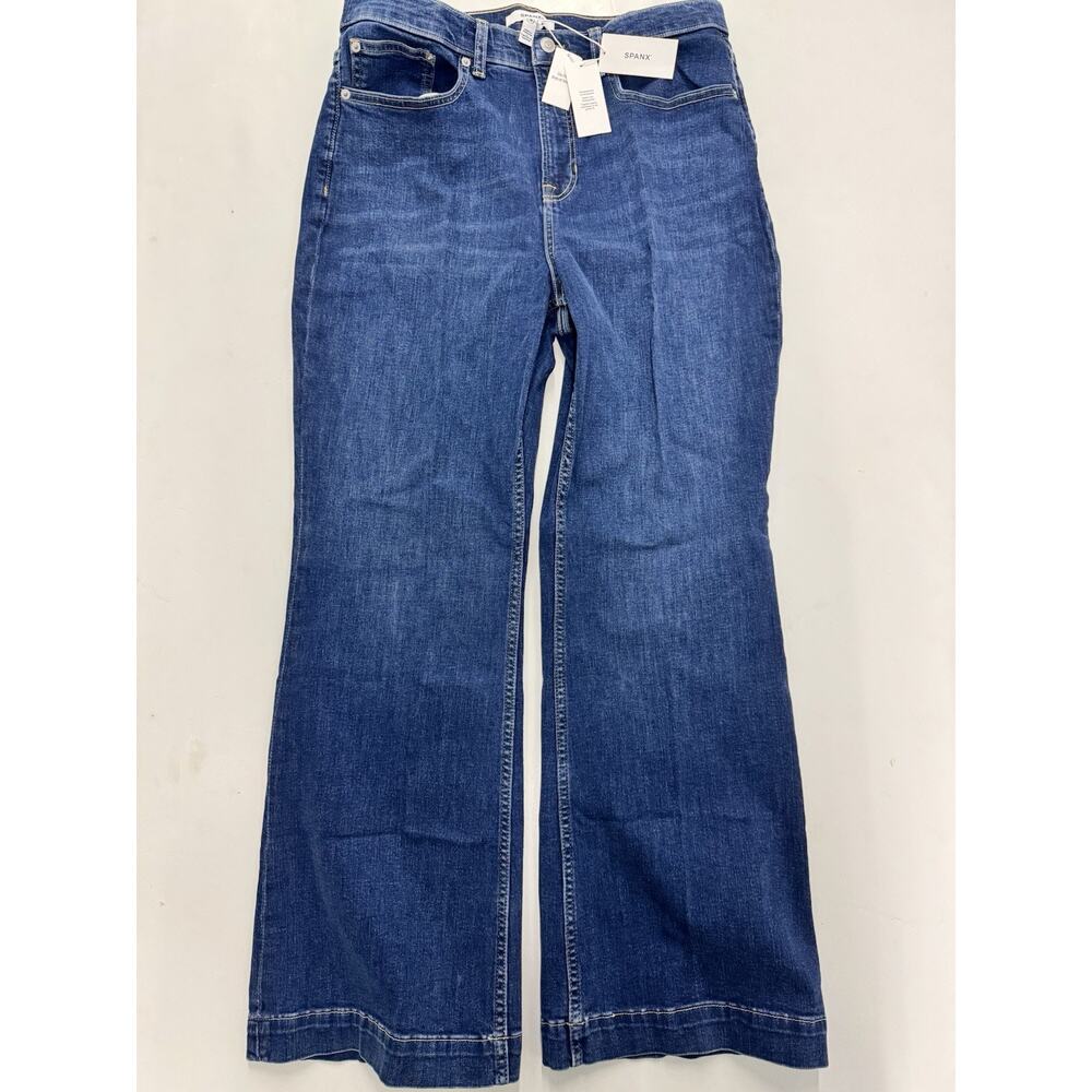 SPANX Straight Leg Jeans - Dark Blue